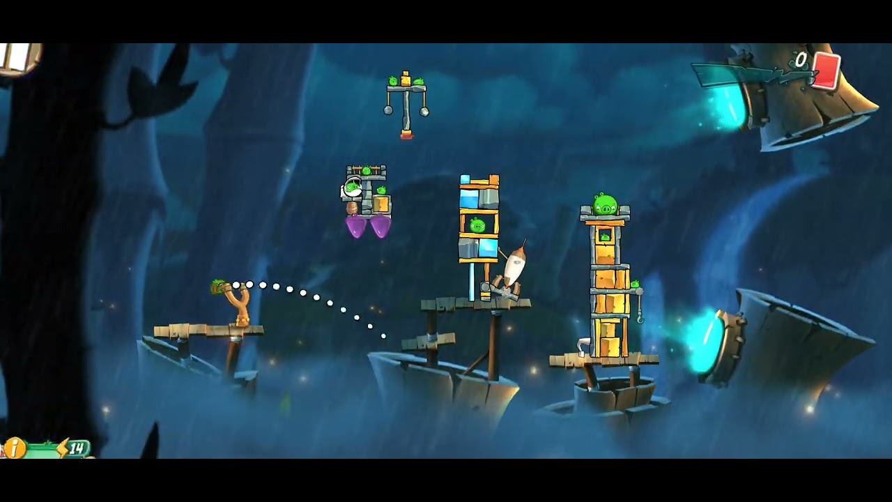 Angryy Birds 2!!!!! Buzz Mc fly [PIG PANIC] 1800 plumas blancas #angrybirds2 #games #angrybirds 