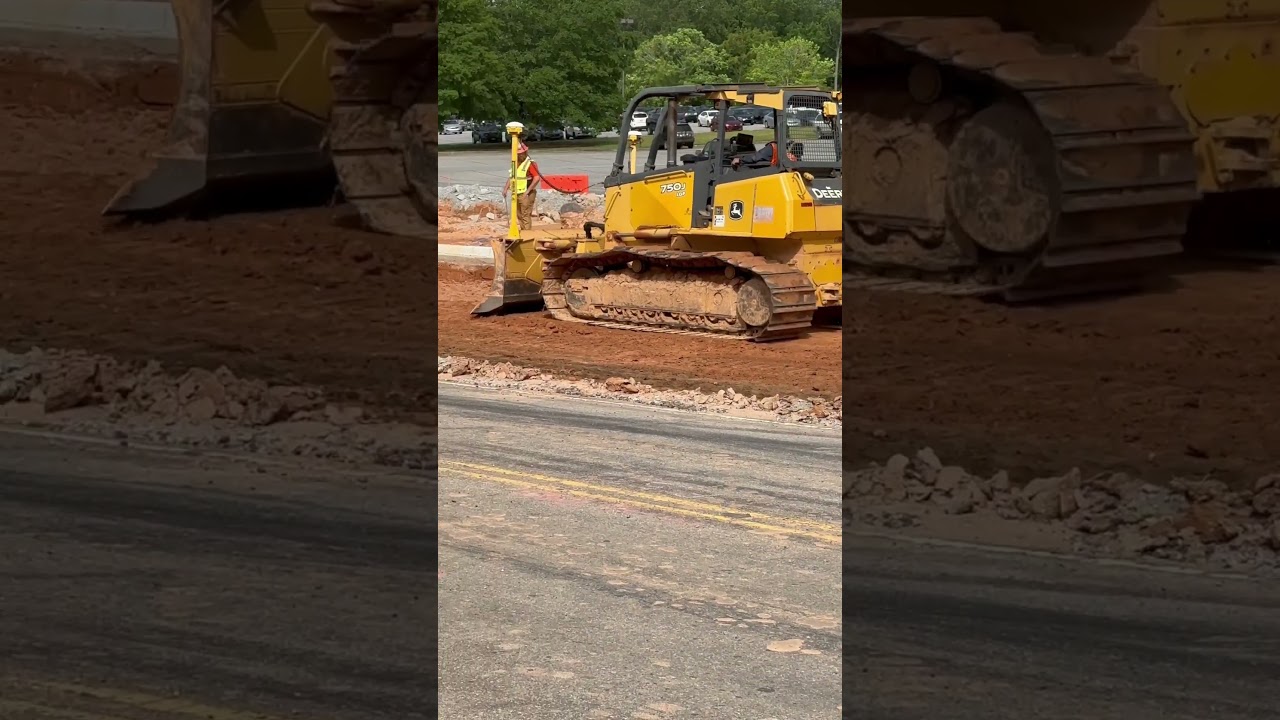 The legend, Charles #deere #dozer  #roadwork #grading #earthmover #trimble #clemson #dozer