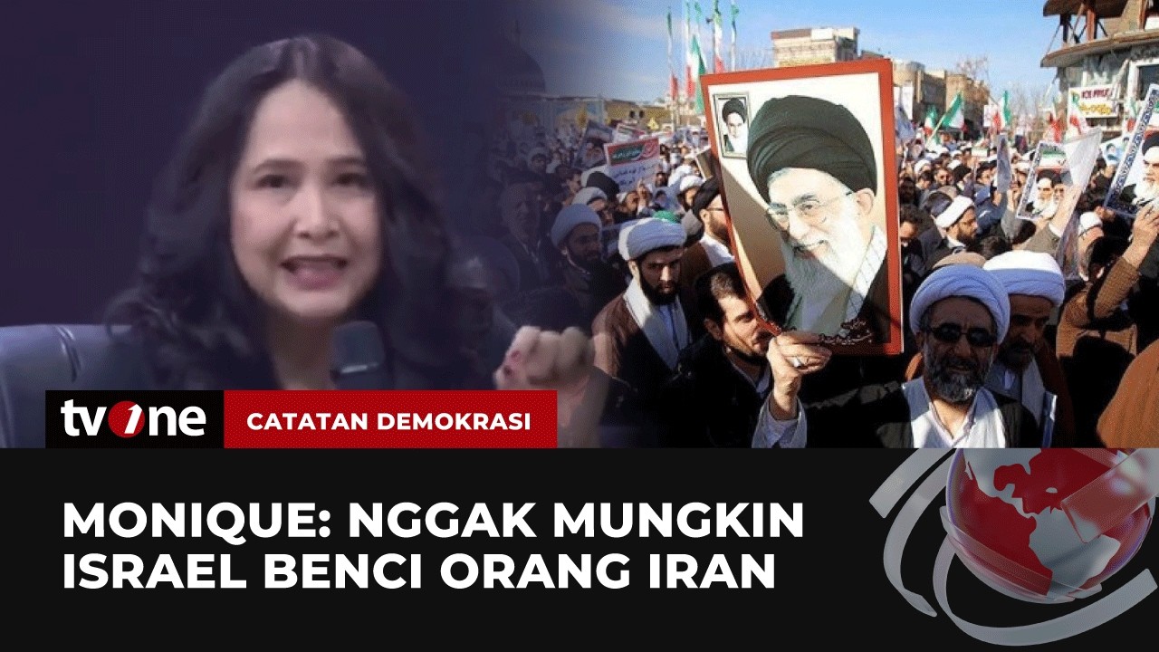 Monique Ungkap Sejarah Konflik Iran dan Israel | Catatan Demokrasi tvOne