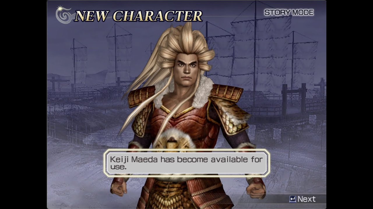 Warriors Orochi 1 | Keiji Maeda Unlock | Wu Stage 6-X | Hard Difficulty