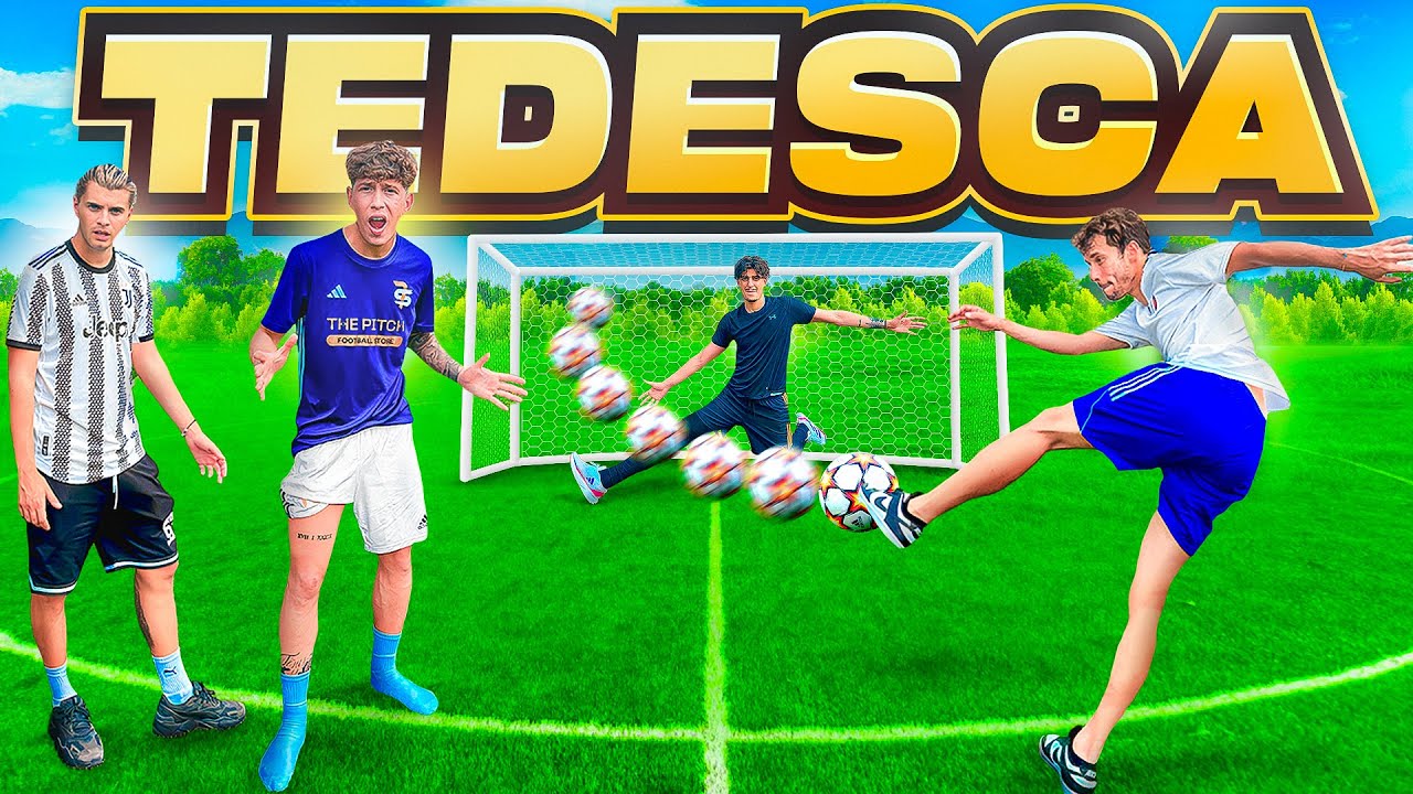 ⚽️ TEDESCA con i PIÙ FORTI di YOUTUBE ITALIA!