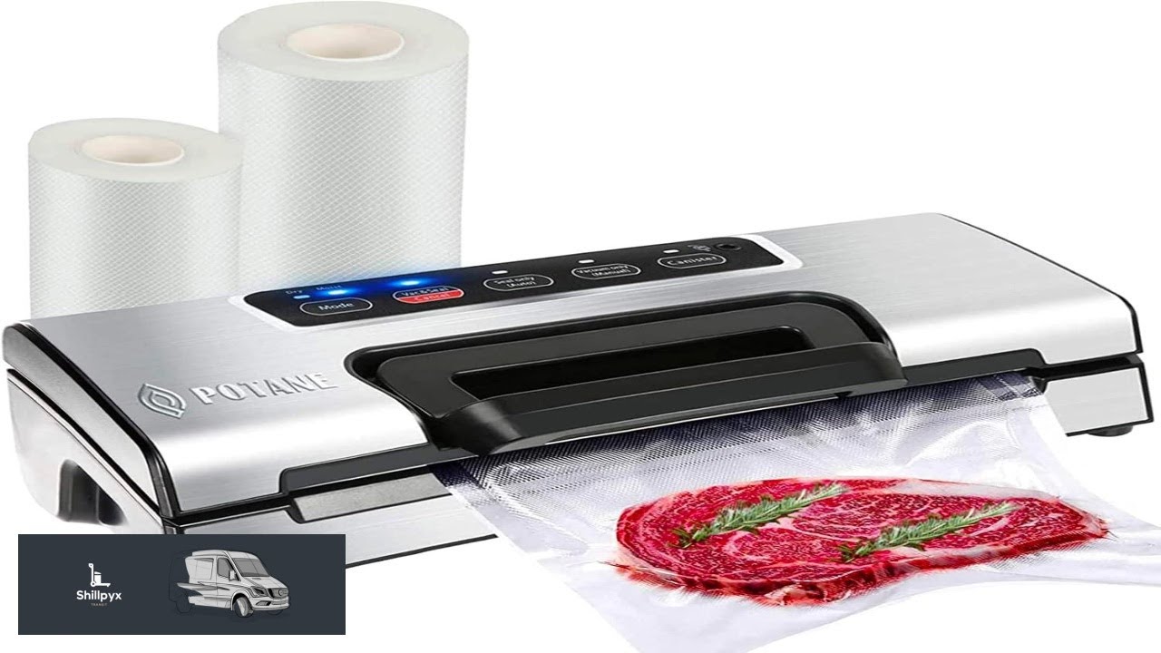 Precision Vacuum Machine Pro Food Sealer with Built in Cutter and Bag Storage(Up