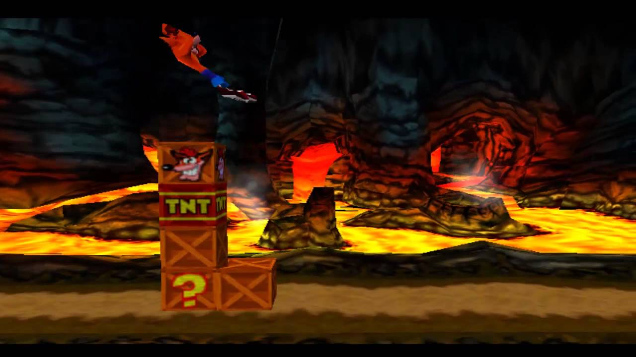 Crash Bandicoot 3: Warped (NTSC) 105% Walkthrough #070 Level 32: Eggipus Rex