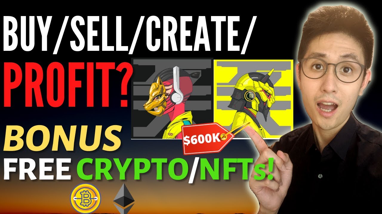 How to Buy, Sell and Create NFT Art & 3 Legit Ways to Earn NFTs/Crypto for Free!