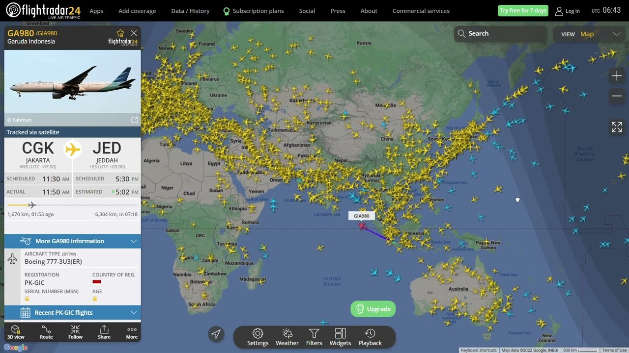 Live Flight Tracker | Real Time Flight Tracker Map | Flightradar24