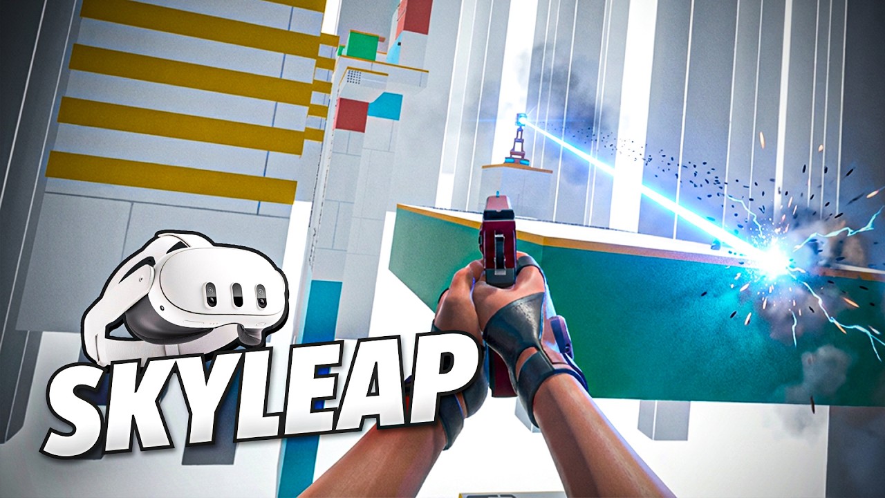 SkyLeap - Meta Quest 3 Gameplay | First Minutes [No Commentary]