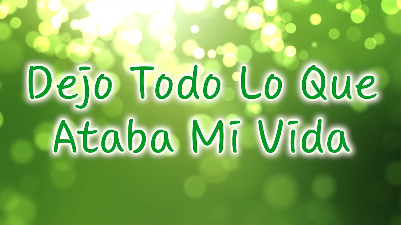 Alabanza: Dejo Todo Lo Que Ataba Mi Vida / 내가 주인 삼은