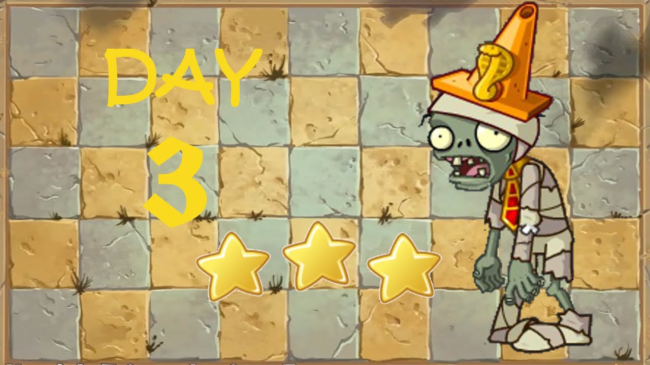 [Android] Plants vs. Zombies 2 Chinese - Ancient Egypt Day 3