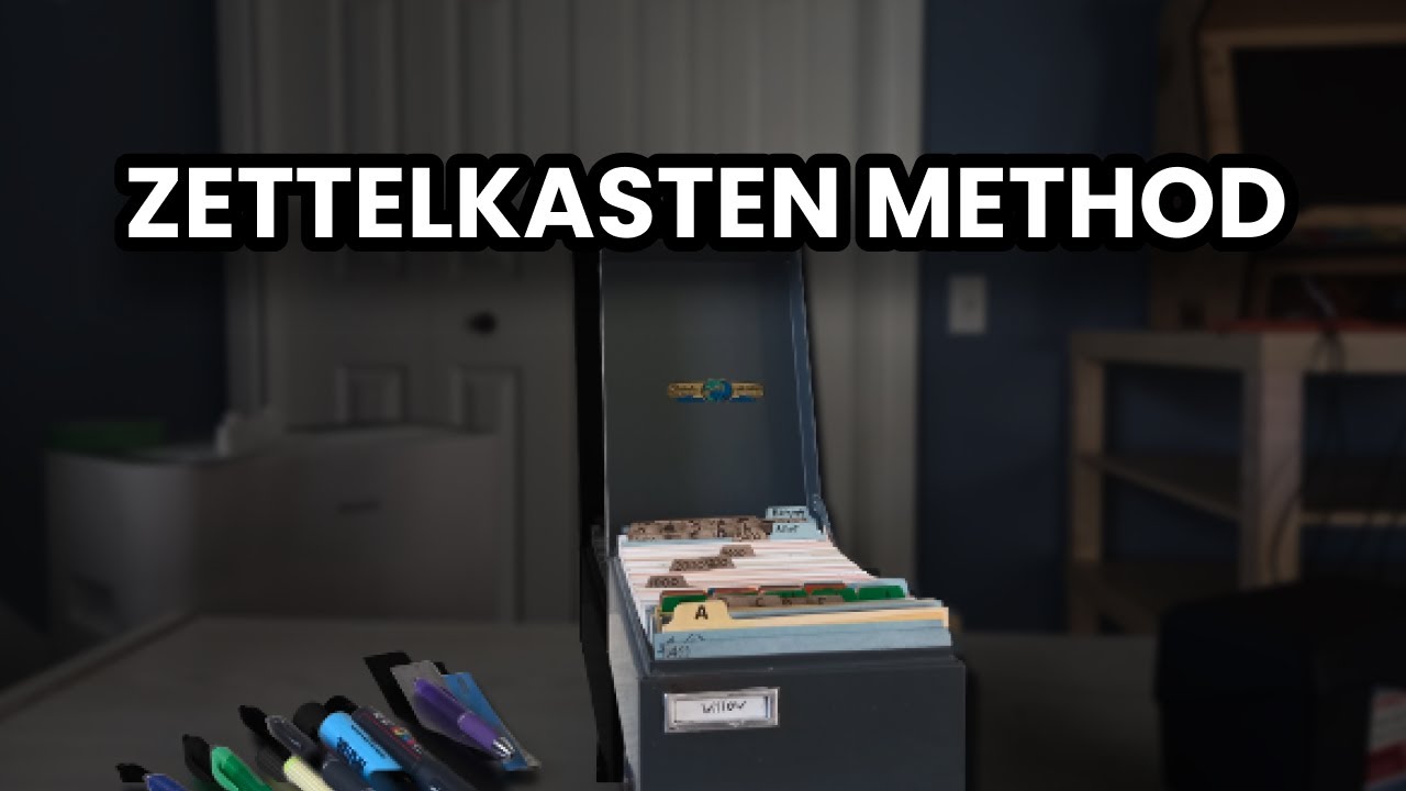 📦 Соберите свою собственную аналоговую шкатулку для заметок (Antinet)