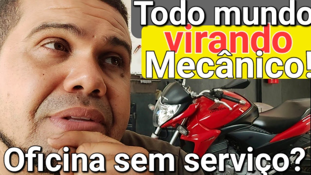 Todo dono de moto est&aacute; virando mec&acirc;nico Agora t&aacute; complicado veja a situa&ccedil;&atilde;o