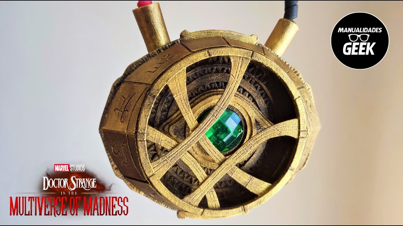 Como hacer el Ojo de Agamotto de Cartón DIY/ Tutorial/ Manualidad de Doctor Strange