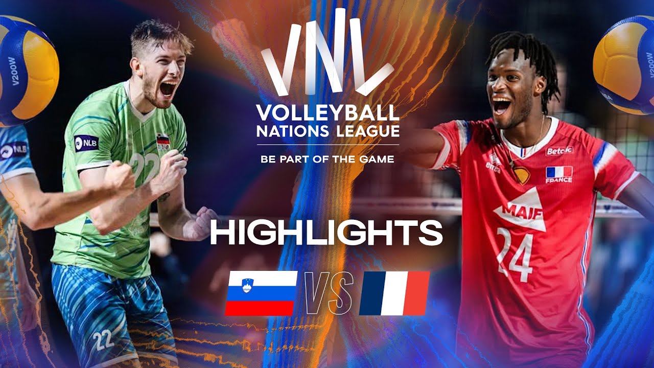 Slovenia 🇸🇮 vs. France 🇫🇷 - Highlights | Week 2 | Men's VNL 2025