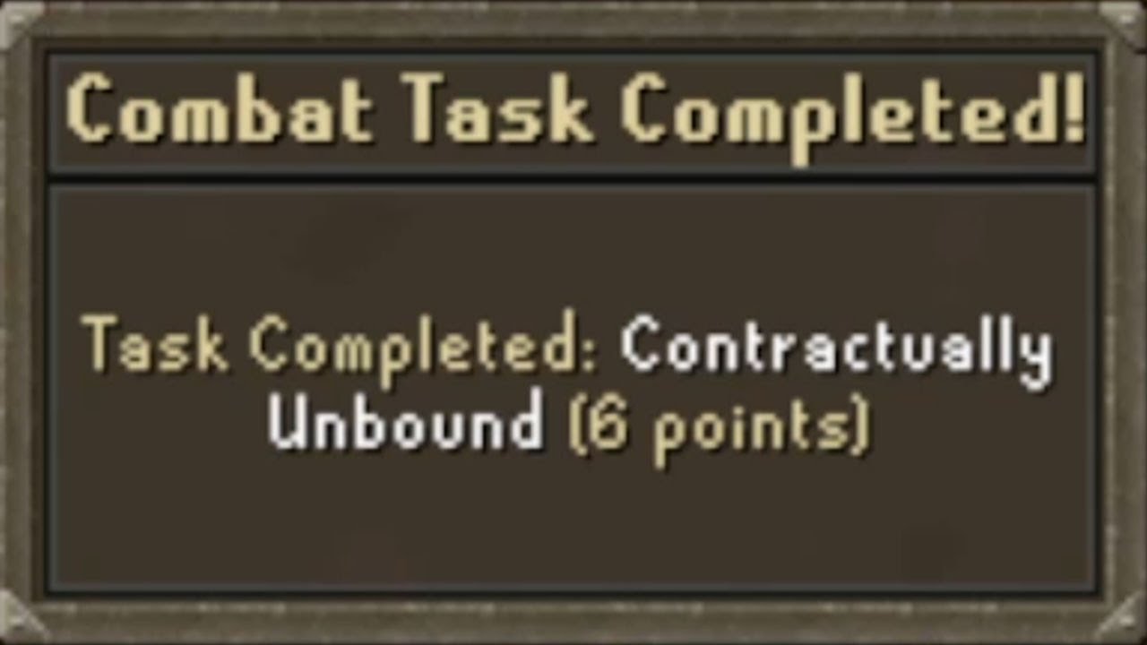 Contractually Unbound CA - Forfeit Breath Example (OSRS)