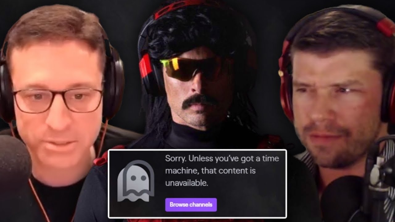 Dr Disrespect's Mysterious Twitch Ban