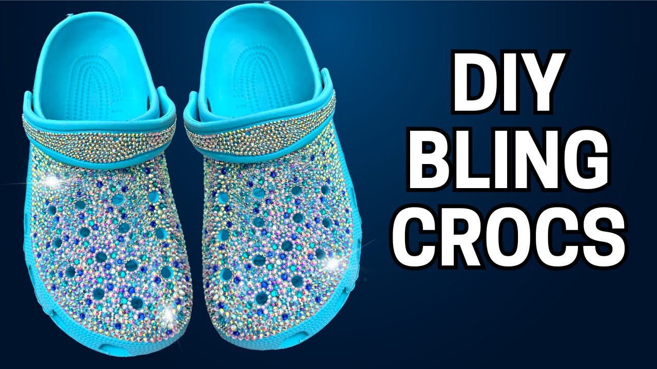 How to Bling Crocs with Rhinestones • DIY Bedazzled Crocs Tutorial (Beginner-Friendly!)