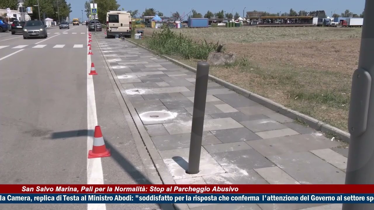 San Salvo Marina: stop al parcheggio abusivo - TRSP - Abruzzo - News del 07-08-2025