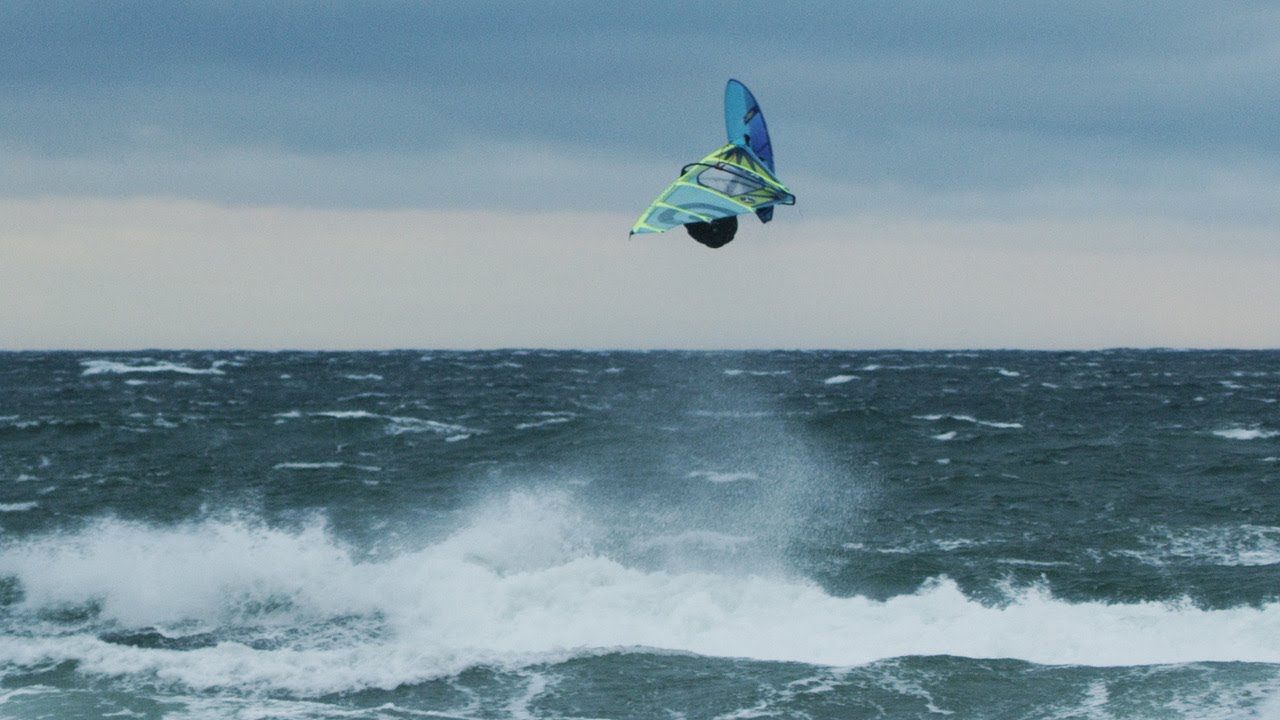 January at home - Windsurfing at my homespot Weißenhaus