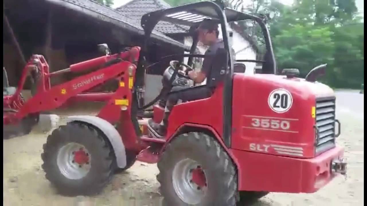 Schäffer Hoflader 3550 SLT Heu Ernte 2016