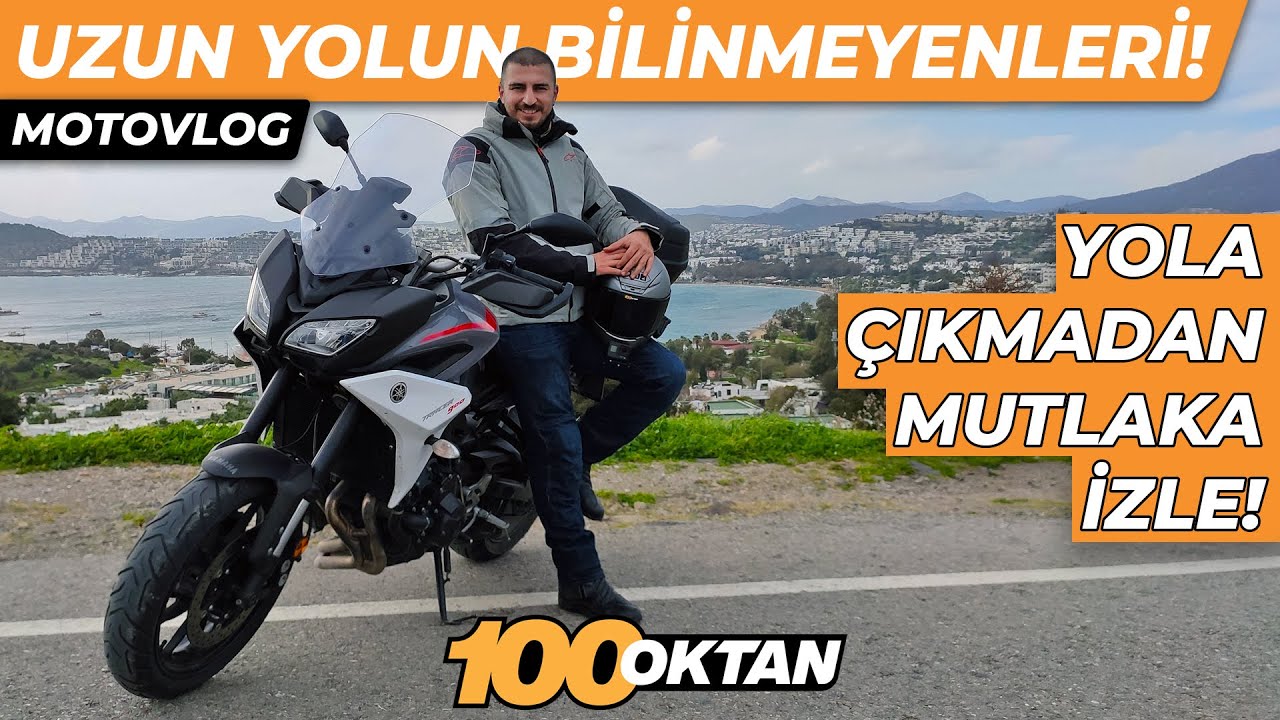 Motosikletle Uzun Yol Yapmak Bodrum - Istanbul | Eşya Bağlama, Hatalar & Tavsiyeler | Tracer 900