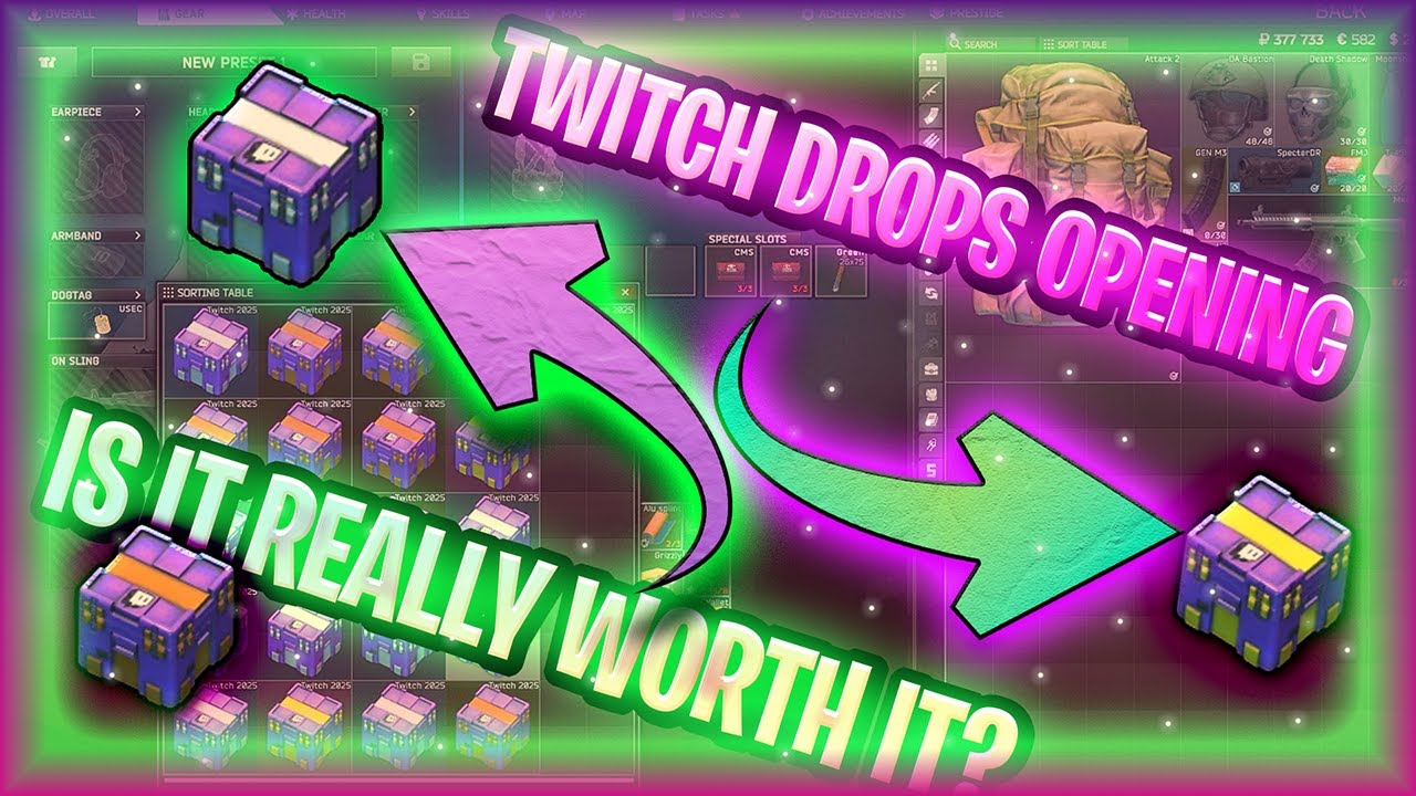 Tarkov *TWITCH DROPS* ARE THEY WORTH IT? | Escape From Tarkov