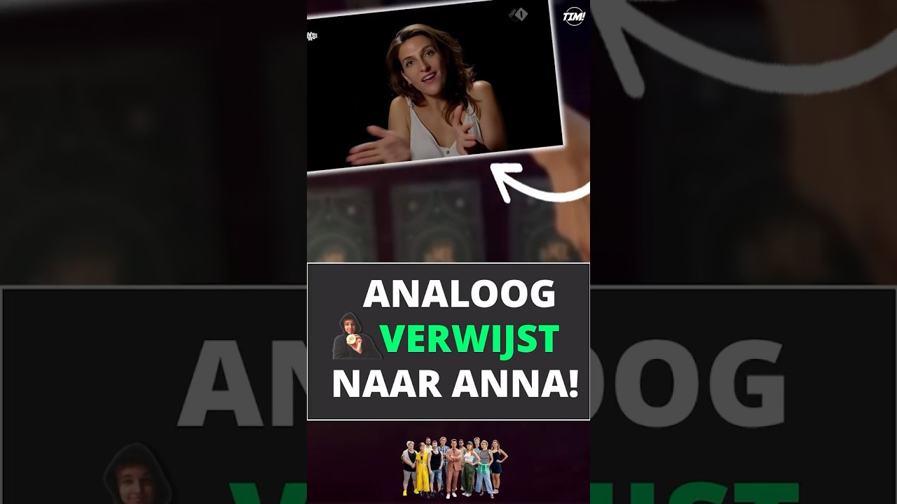 ANALOOG VERWIJST NAAR ANNA! #widm #wieisdemol #demol #seizoen24 #widm24 #wieisdemol2024