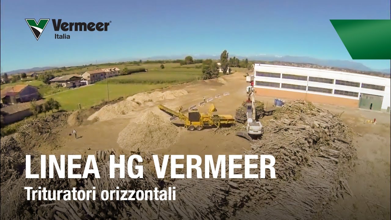 Linea HG Vermeer - trituratori