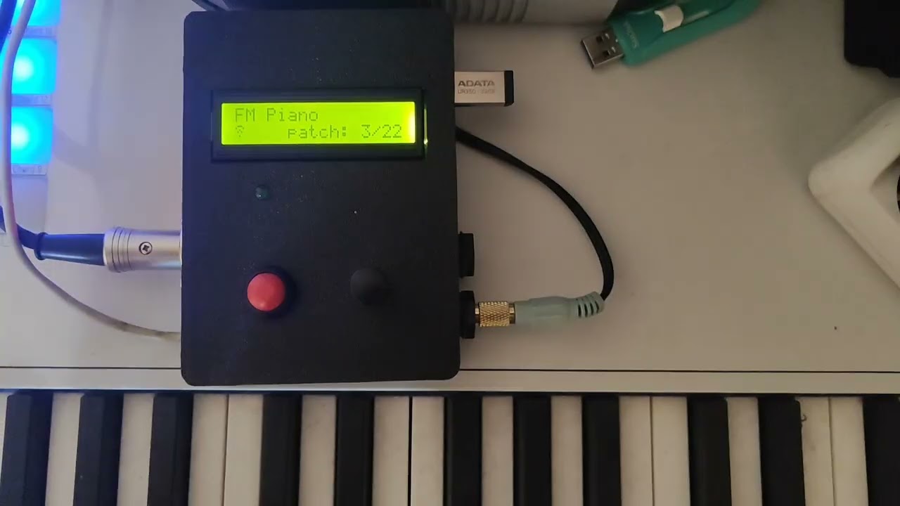 Squishbox сэмплер для работы с SF2 SoundFont библиотеками звуков