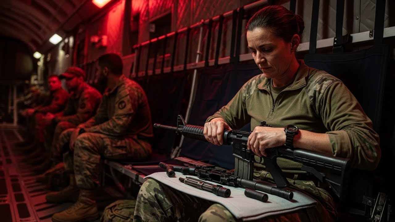 Sie reparierte nur ihre Waffe – bis der General das Abzeichen an ihrem Ärmel bemerkte