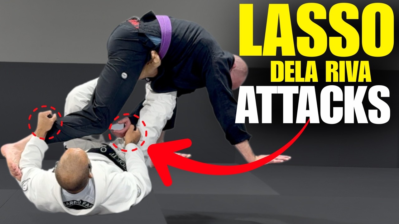How to Attack from Lasso De La Riva | Live Class