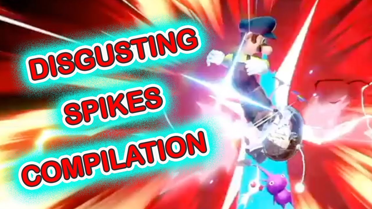 Disgusting Spikes/Dunks Compilation For Super Smash Bros Ultimate | Smash Ultimate Spike Compilation