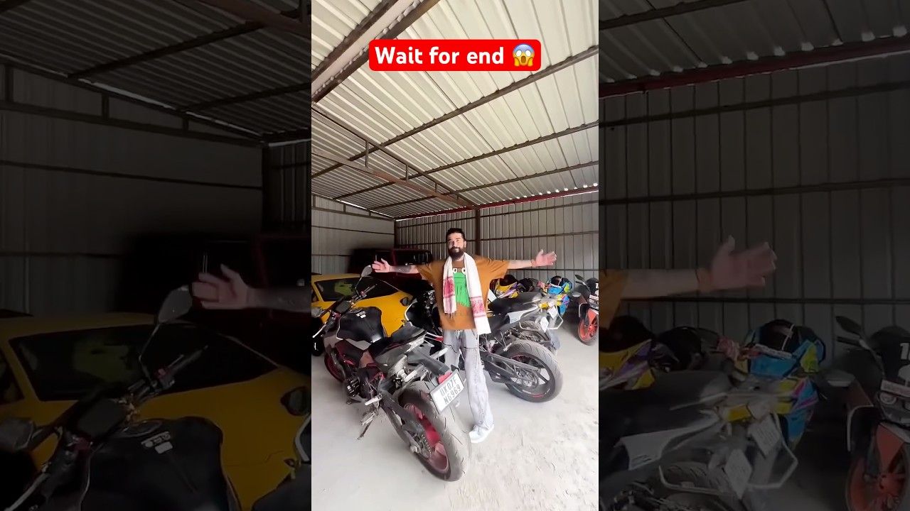 Dream Garage 😭🏍️ #babubhaiya #youtubesepaisakaisekamaie #theuk07 #theuk07ridershort