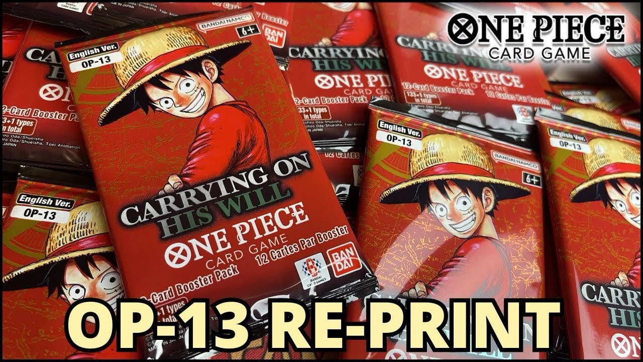 The OP-13 Reprint is REAL!!! 24 pack opening!!