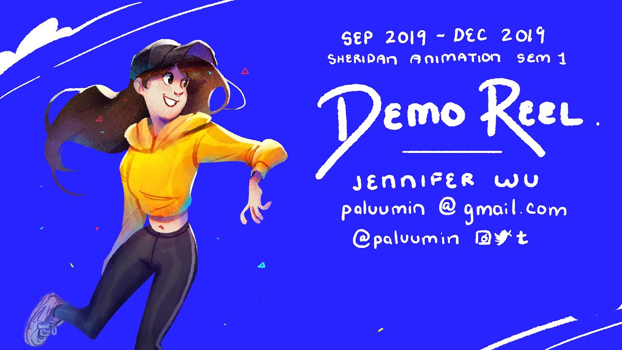 { demo reel } sheridan animation year 1 semester 1