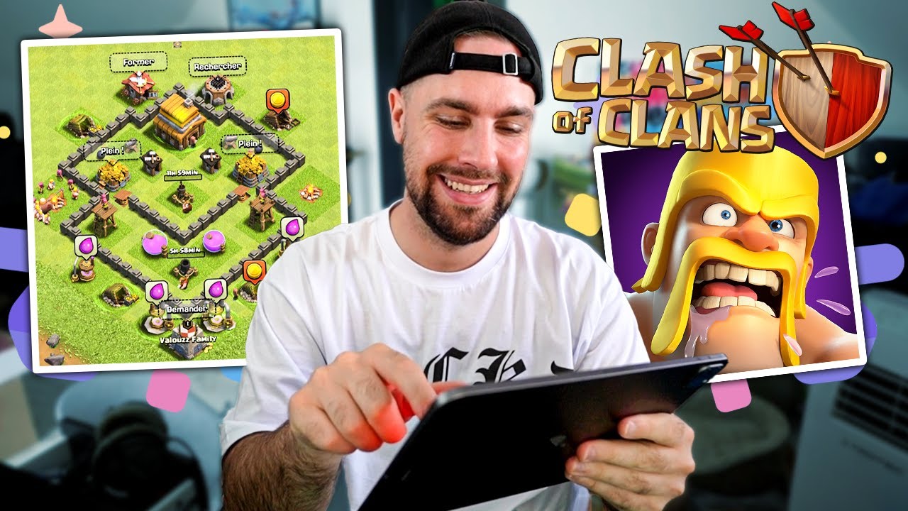 Ça fait 10 ans que je dois jouer à Clash of Clans, je commence enfin !