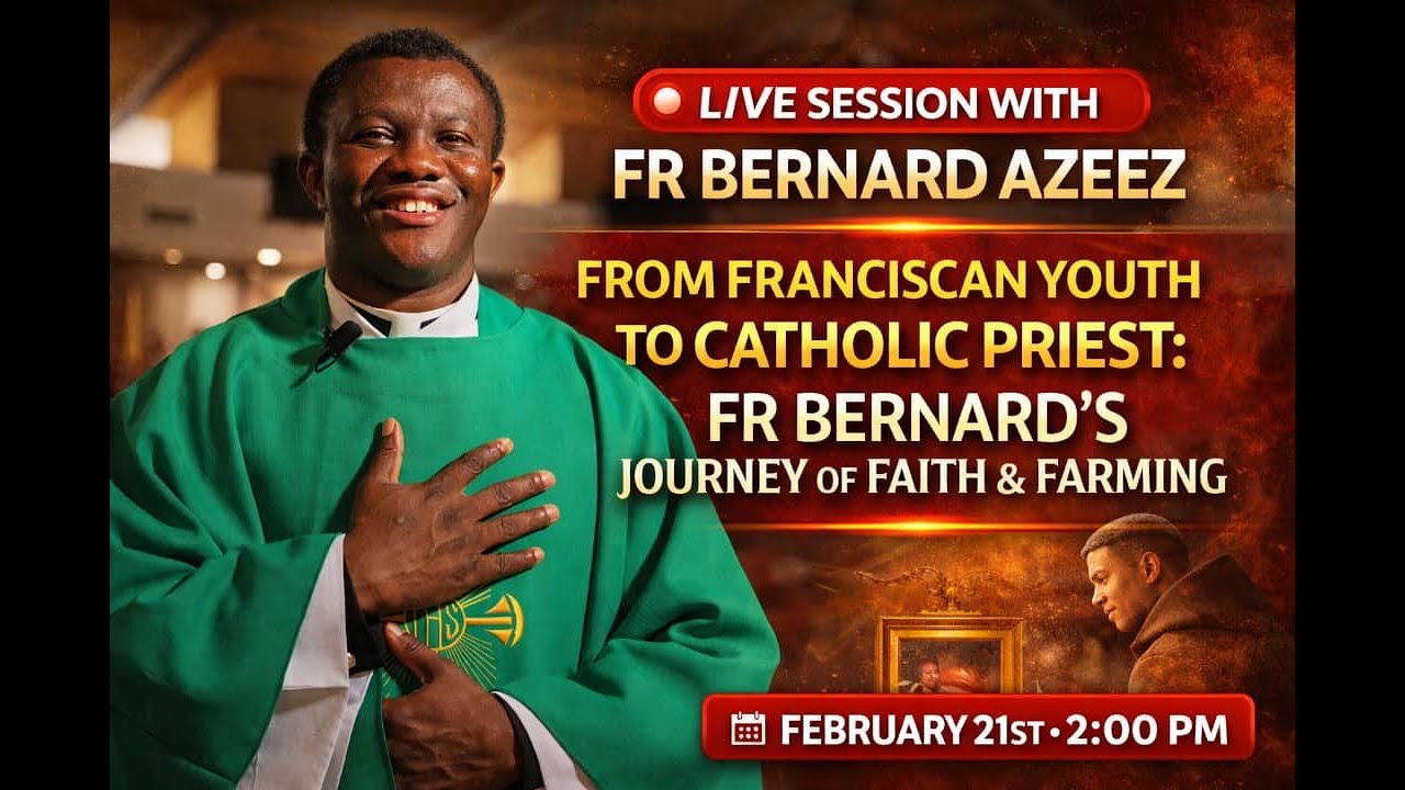 From Franciscan Youth to Catholic Priest: Fr Bernard's Journey of Faith and Farming