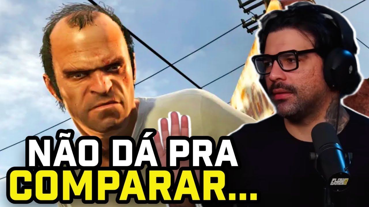 COMPARAMOS os GRÁFICOS de GTA 5 com GTA 6 #flowgames