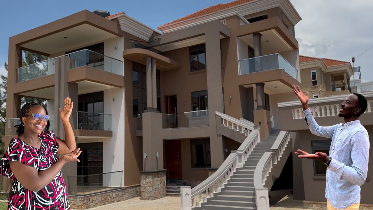 TOURING A MANSION IN MUNYONYO FOR SALE | 700k USD | KAMPALA-UGANDA