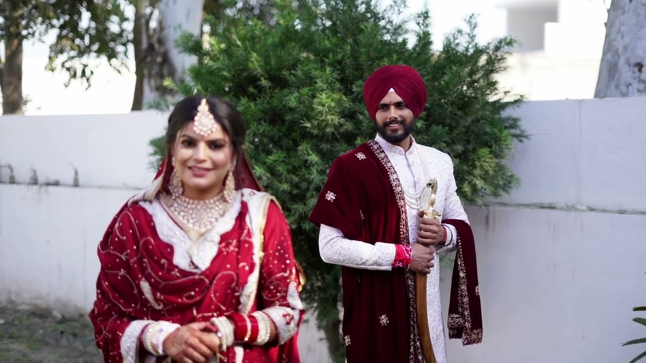 Punjabi Pre Wedding & Marriage Moments 2025 | Cinematic Love Story | Sarpanch Studio Dasuya 🎥💍