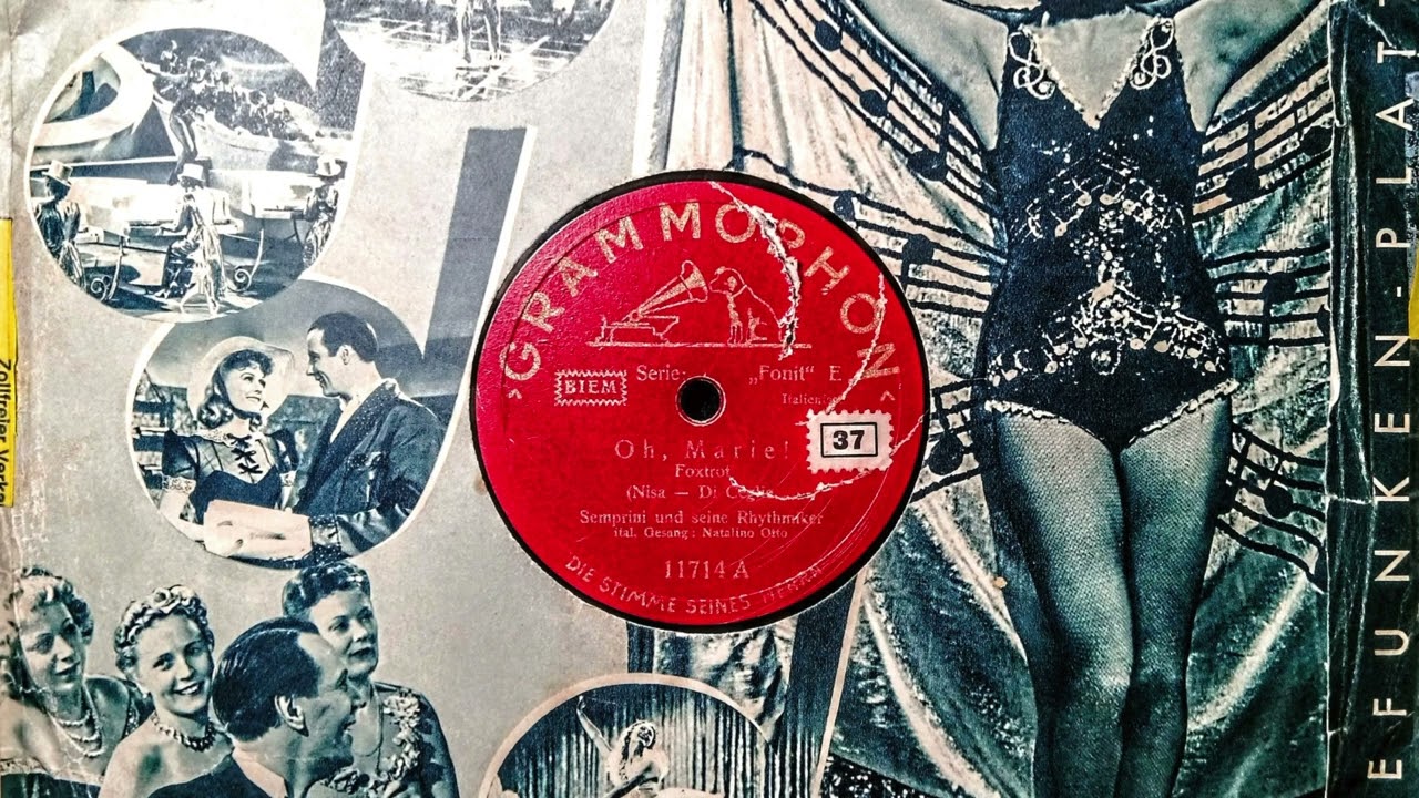 Natalino Otto with Semprini and his Rhythmic Quintet - Oi Marie! (Foxtrot), Milano 1941