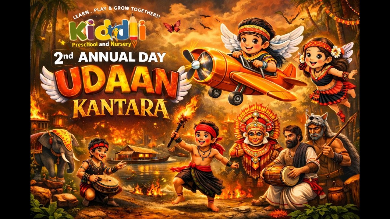 UDAAN - Annual Day Celebration - Kiddli Preschool