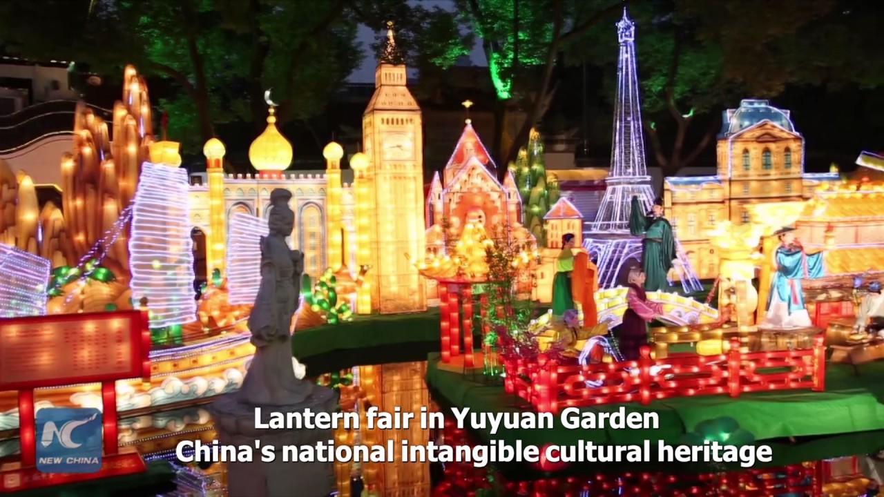 Lantern festival at Shanghai's Yuyuan Garden