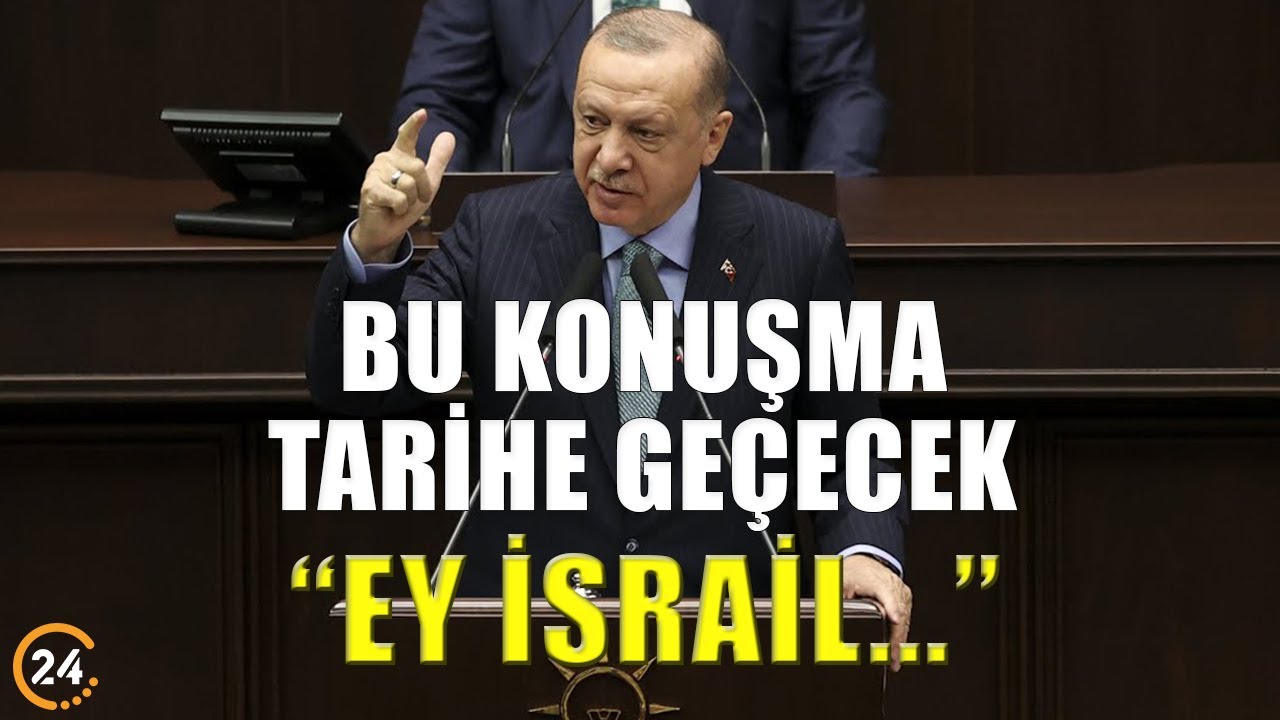 “EY İSRAİL…” Erdoğan’dan Tarihi Konuşma! “Hazırız” Diyerek İsrail’e Haddini Bildirdi!