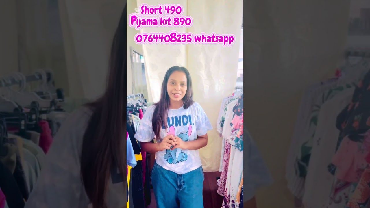මෙච්චර අඩුවට pijama kits 😍 490 සිට shorts 😍 අපිව subscribe කරන්න 😍#viral #clothing #womensclothing 