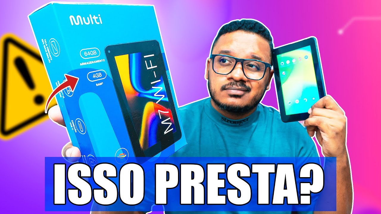 TABLET BARATO PRESTA? MULTI M7 4GB RAM 64GB  - ANÁLISE E TESTE DE JOGOS