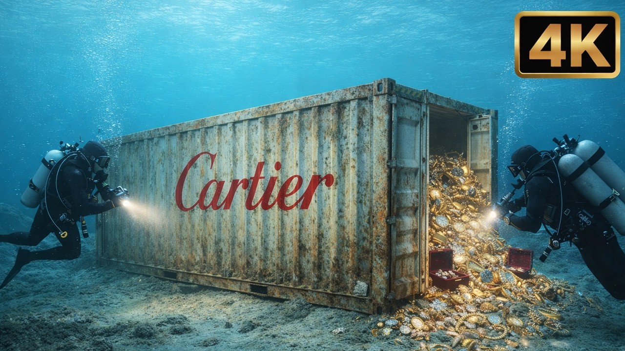 Lost Cartier Jewelry Container Found on a Sunken Ship | Real Ocean Discovery