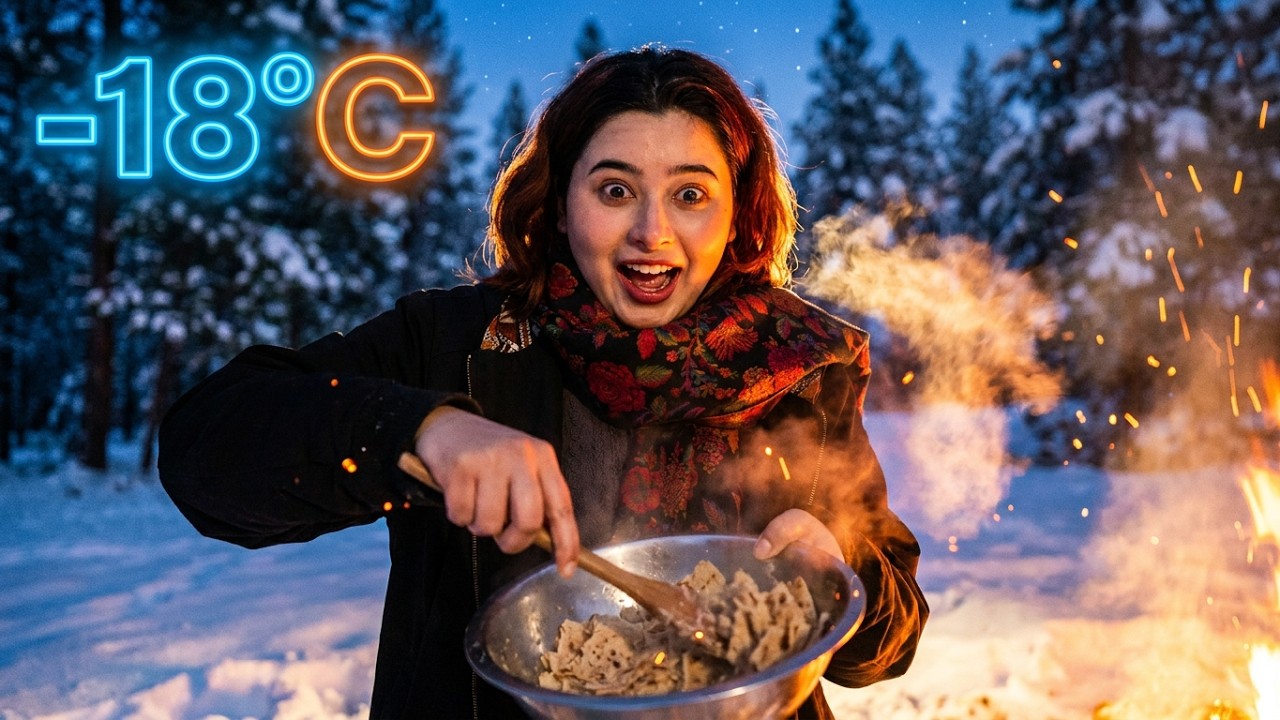 I cooked DESI CHURRI in the jungle 