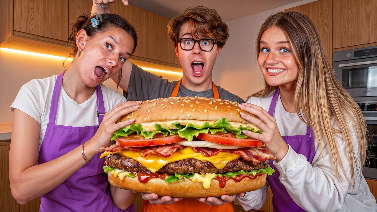 WE MADE THE BIGGEST BURGER!