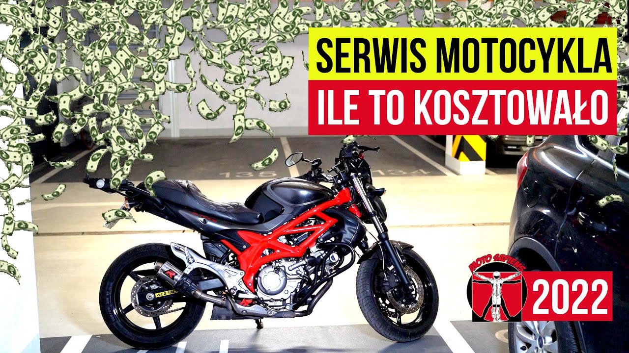 Ile kosztował serwis naszego Suzuki SFV 650 Gladius'a - sprawdźcie