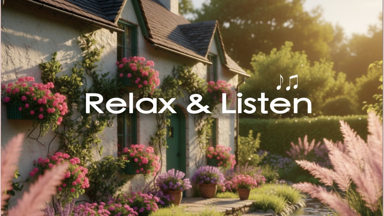 Peaceful Cottage Lofi 🌿 Relaxing Beats for Focus, Study & Calm Work