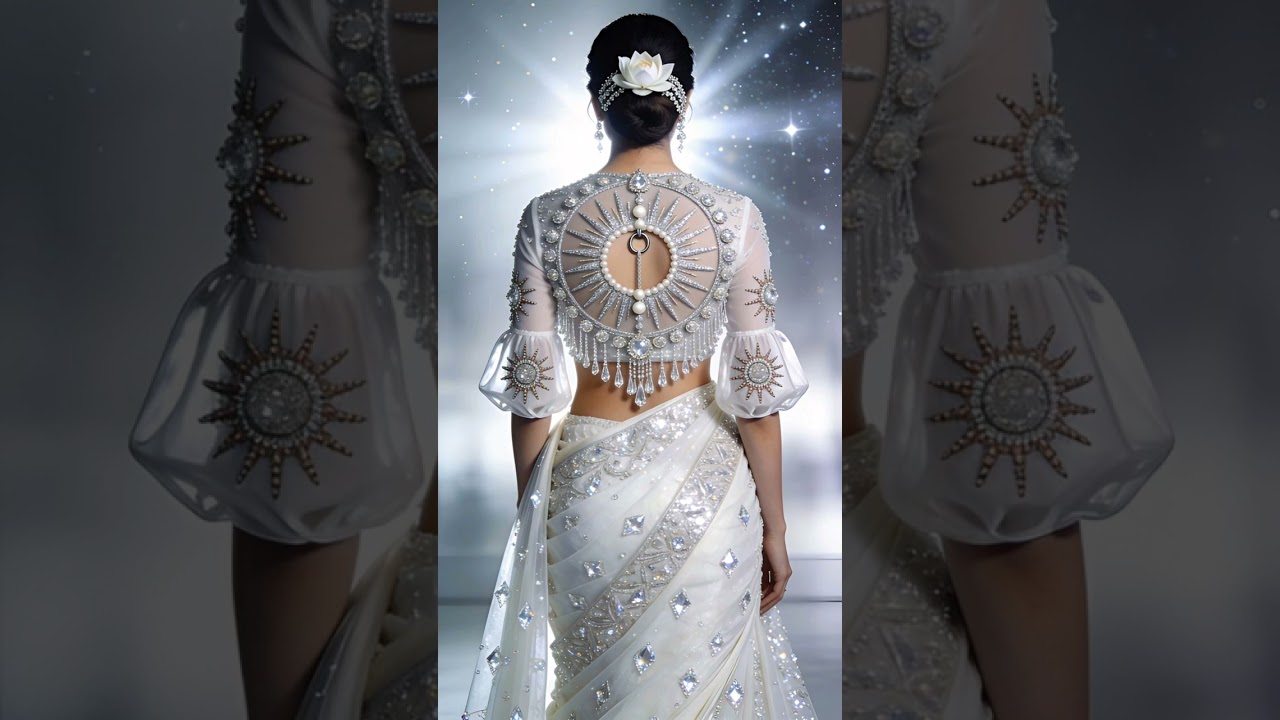 Fancy blouse design/ design blouse design/ model blouse design 